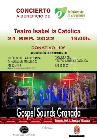 Concierto benéfico Teléfono de la Esperanza