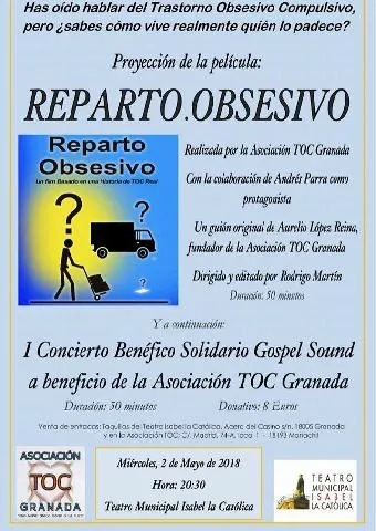 Concierto benéfico Asociación TOC Granada